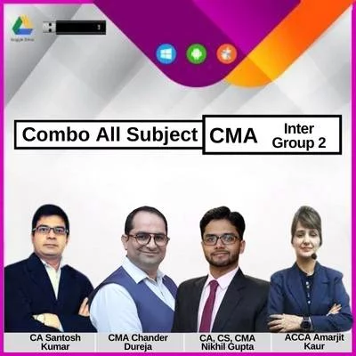 CMA Inter Group 2 ALL 4 Papers ( Syllabus 2016 )
